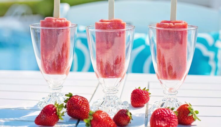 Receita de picolés de frutas