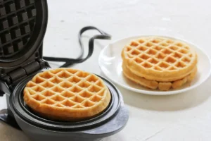 3 receitas de waffle low carb salgados