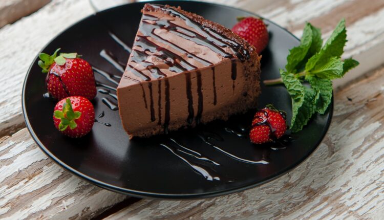 Receita de cheesecake de brigadeiro