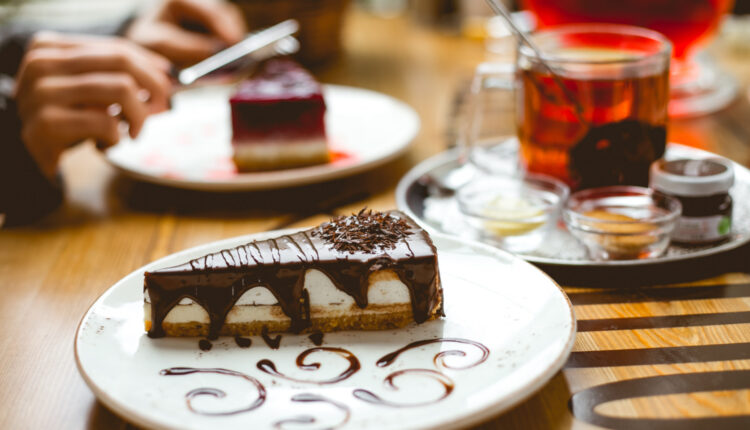 Receita de cheesecake de café