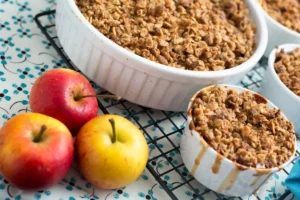 Receitas de Crumble de maçã fáceis e deliciosas