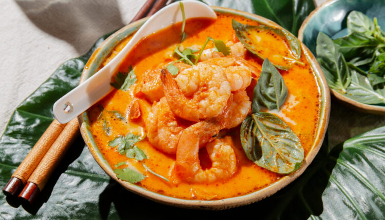 Receita de moqueca de camarão