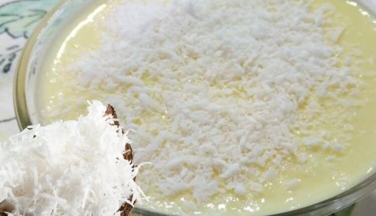 Amansa sogra de leite Ninho e coco