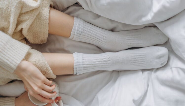 Meias sempre brancas