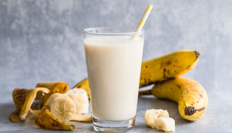 Smoothie de Banana e Iogurte