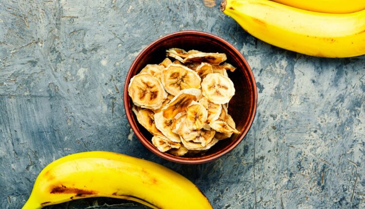 banana frita saudável