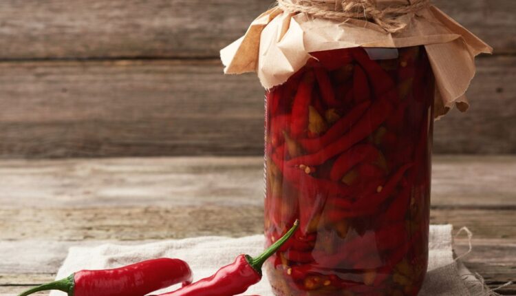 conserva de pimenta-dedo-de-moça