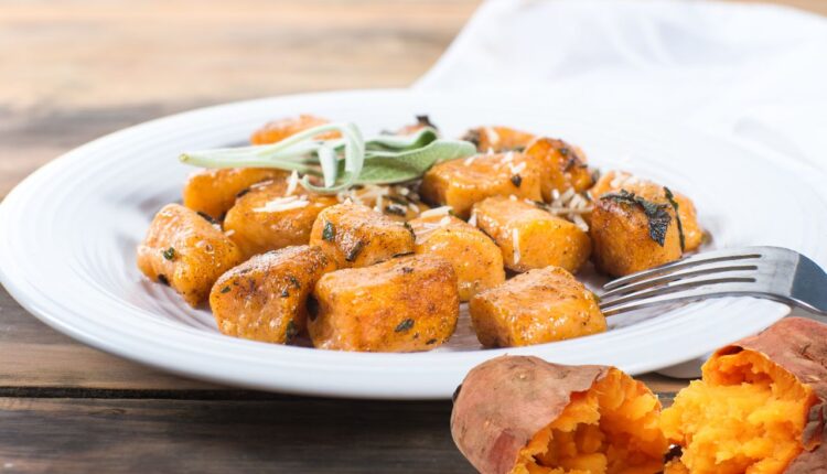 nhoque de batata-doce