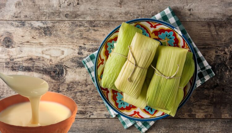 pamonha doce caseira