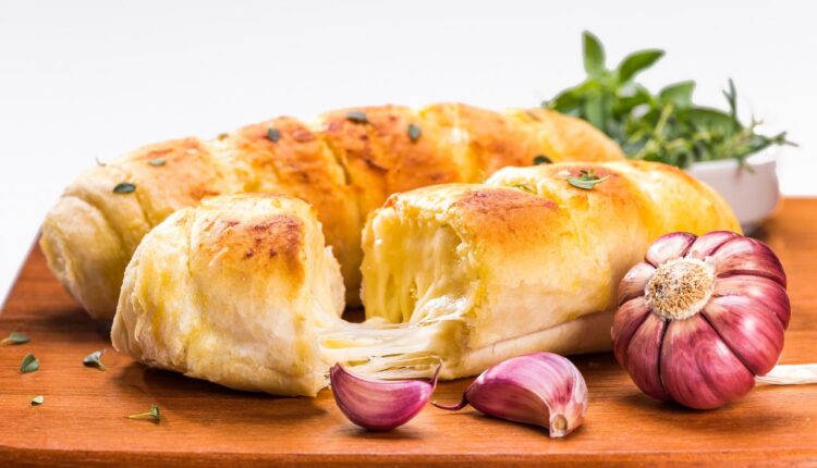 pão de alho Air Fryerv