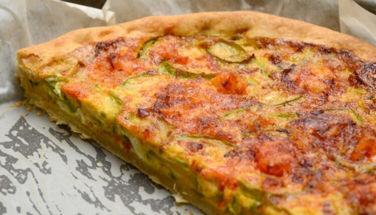 torta de abobrinha com queijo
