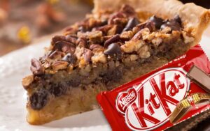 Torta kit kat fácil com 3 ingredientes; não vai ao fogo