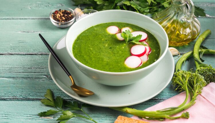 creme de espinafre low carb