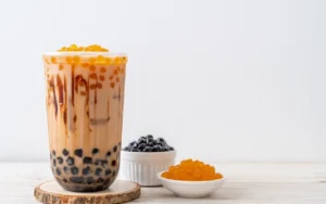 Receitas de chá de Bolhas com tapioca