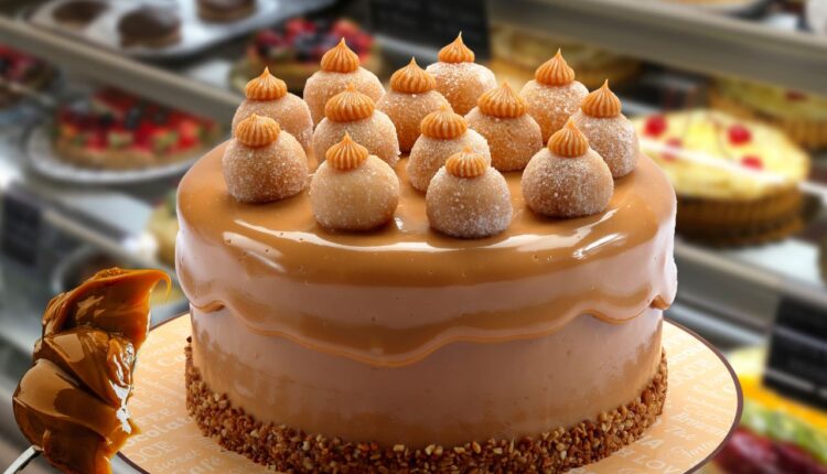 bolo de doce de leite