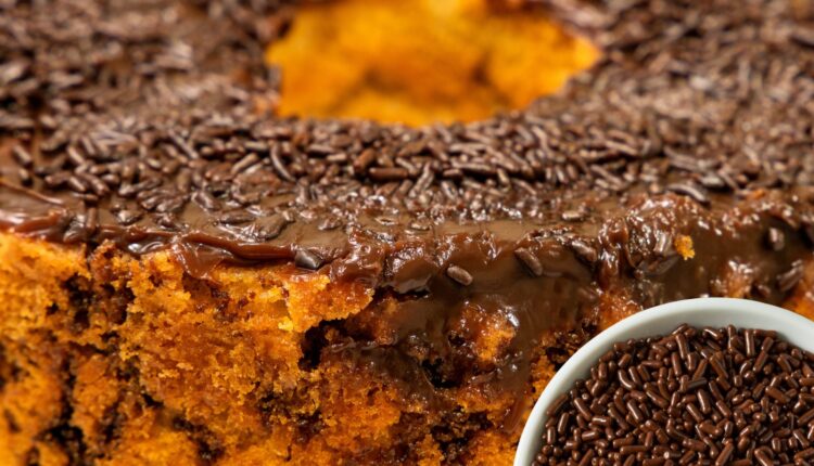 bolo formigueiro de cenoura