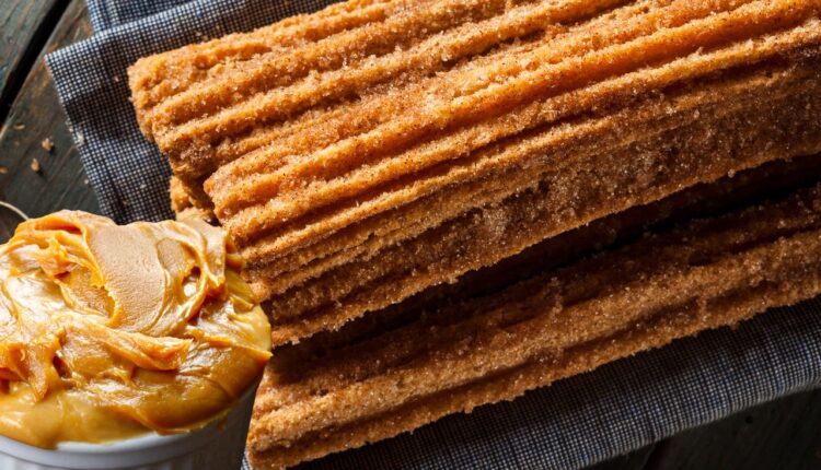 churros no pão de forma