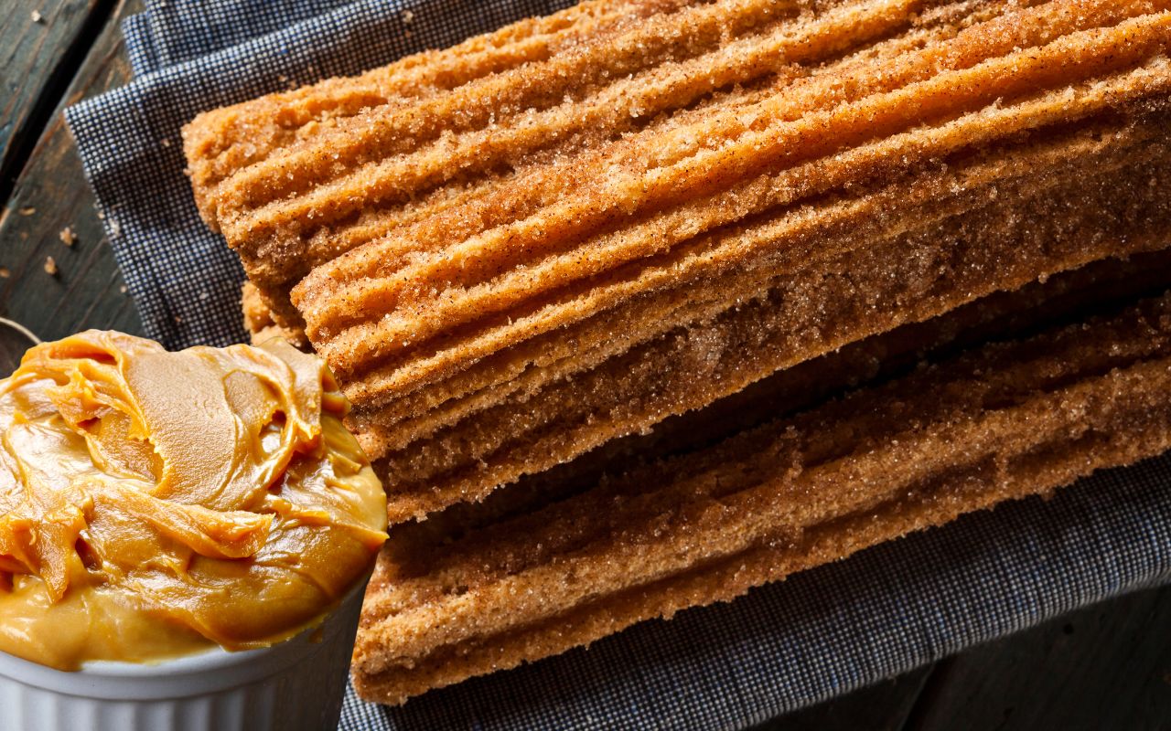 churros no pão de forma