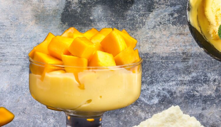 creme de manga com leite Ninho