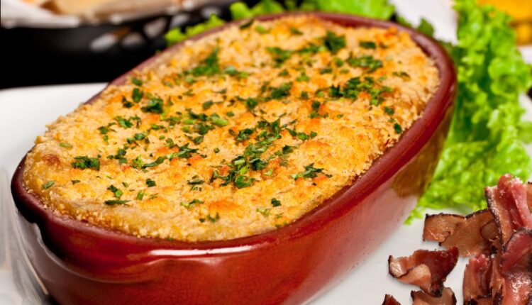 escondidinho de frango com bacon