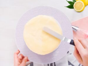 Ganache de cream cheese e limão-siciliano para recheios e coberturas; delícia