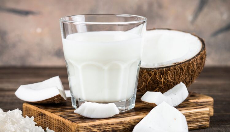 batida cremosa de coco