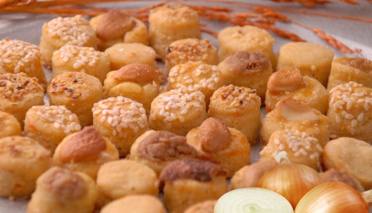 biscoitinhos de cebola