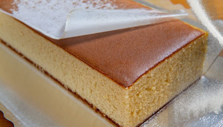bolo castella japonês