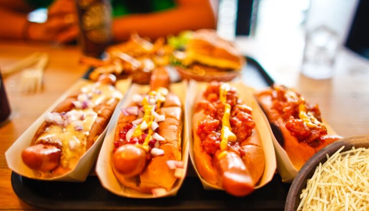 cachorro-quente na air fryer