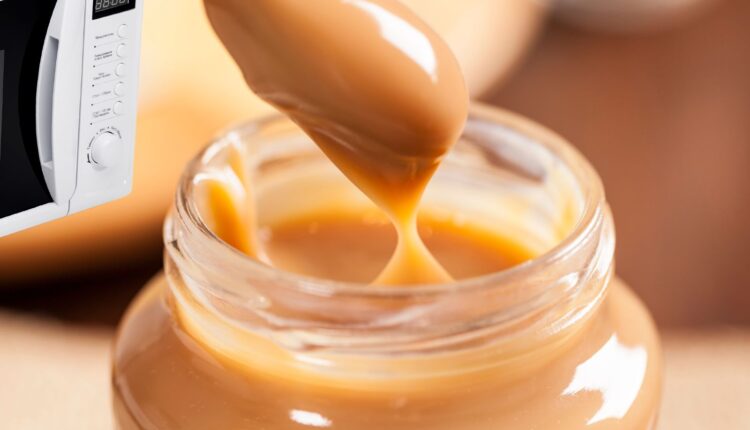 doce de leite cremoso no micro-ondas