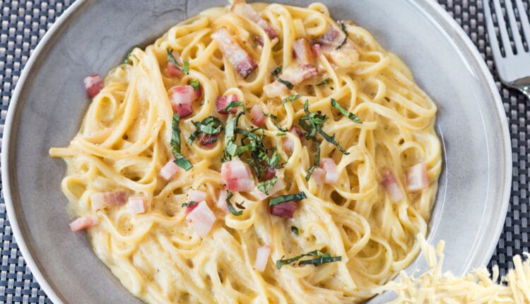 macarrão a Carbonara