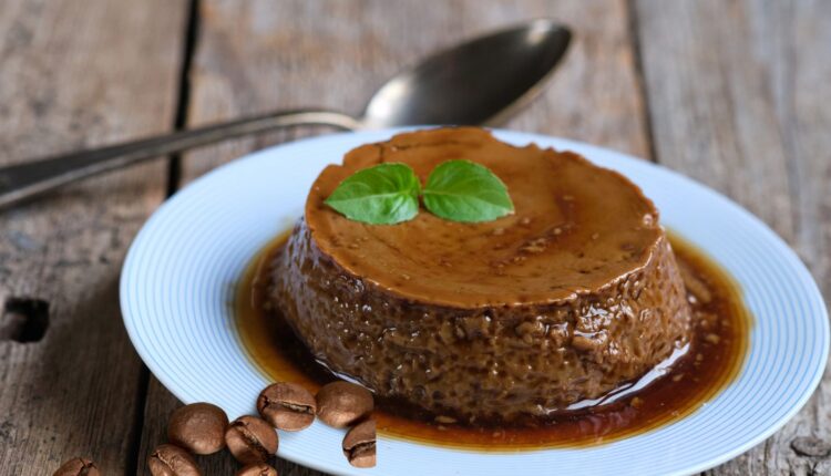 pudim de café sem açúcar