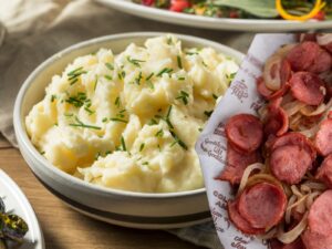 Purê de batata com calabresa e queijo: refeição simples, rápida e deliciosa